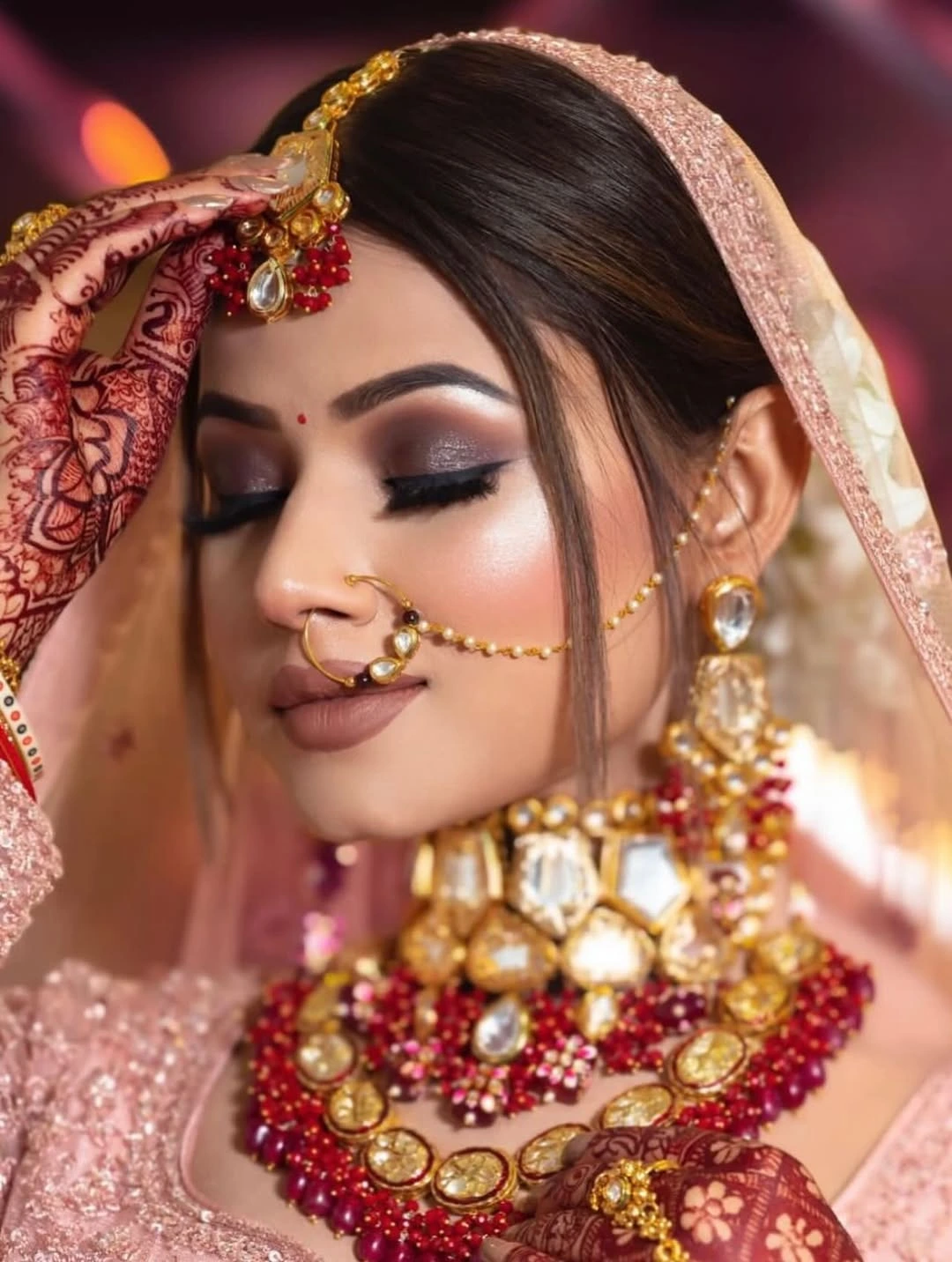 Haircut styling session